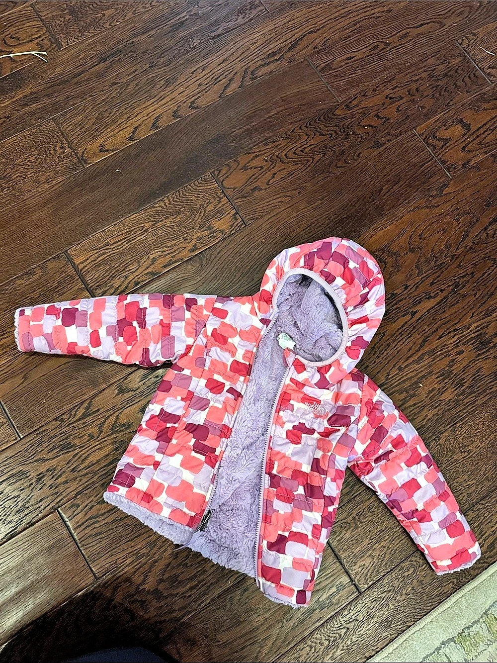 The North Face Kids Reversible Perrito Hooded Jacket
